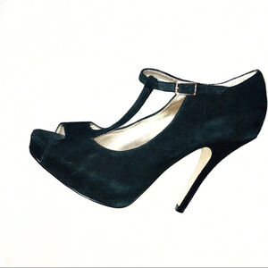 Bakers Liz velvet stiletto sz 7 1/2 SINGLE shoe for AMPUTEE
